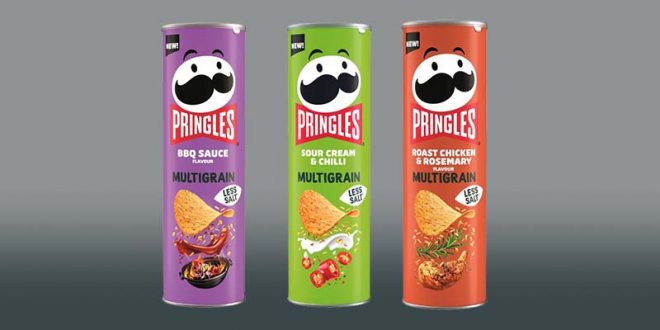 Lower Salt Potato Chips That Include Grains from Kellogg’s Pringles ...